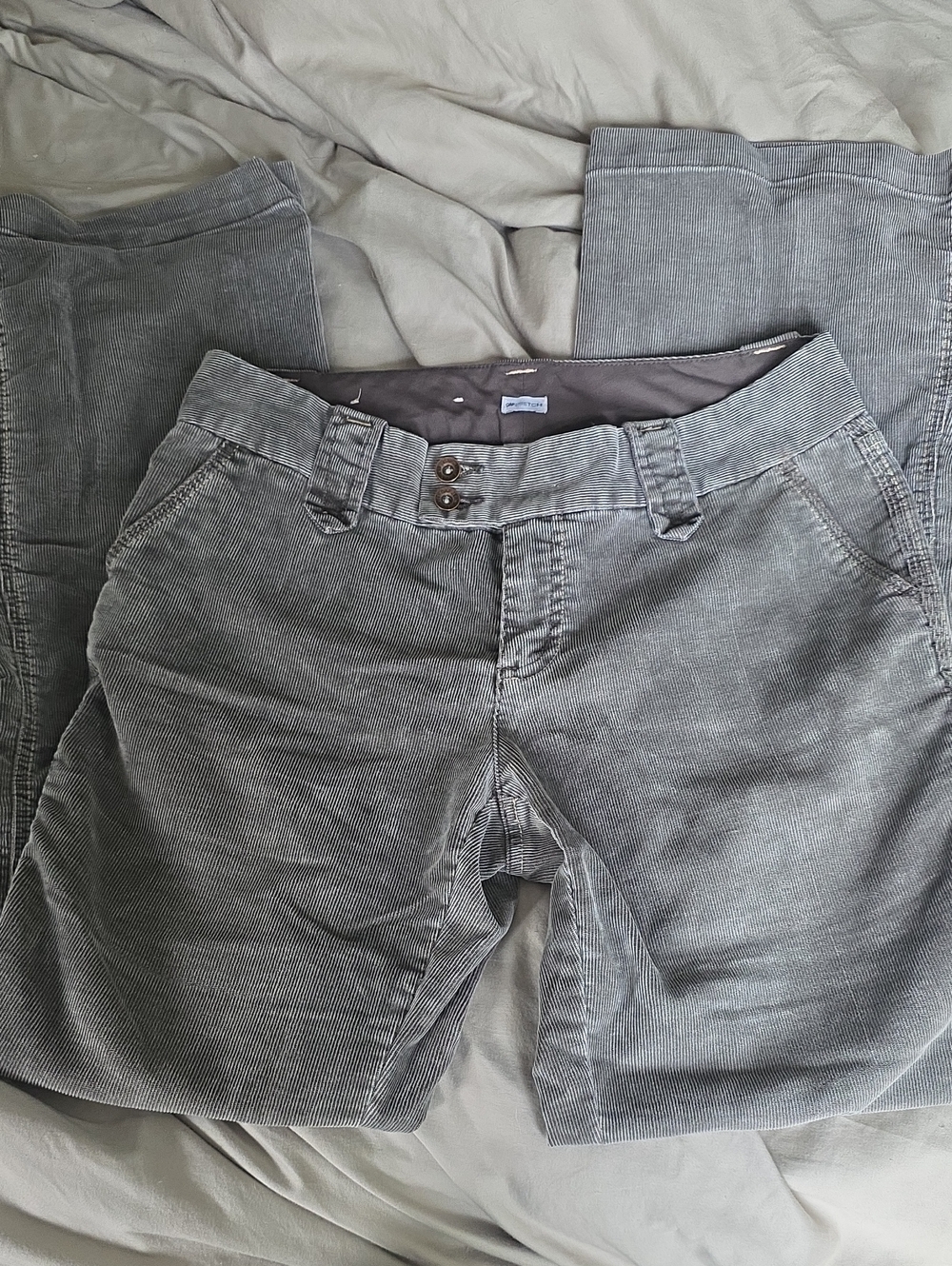 Gap Gray Corduroy Pants